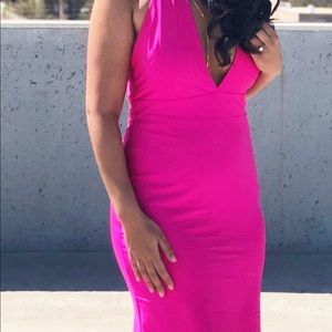 Fuchsia pink Dress